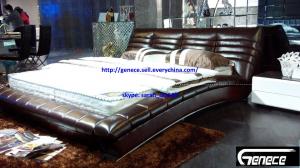 China Hot Sale Modern Leather Bed wholesale