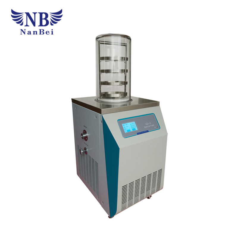 China LGJ-12-1 1.2L Mini Freeze Drying Machine,Vertical Type Freeze Dryer with CE/ISO wholesale