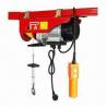 Buy cheap 220V Mini Electric Wire Rope Hoist with Thermal Protection Terminal and from wholesalers
