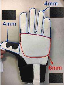 China Leather Mechanical Vibration Resistant Gloves For Tool Handling wholesale