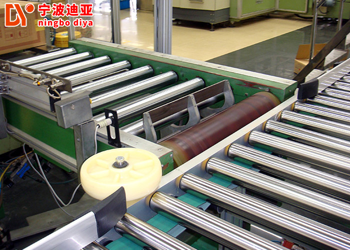 China Strong Belt Roller Conveyor Systems A3 Steel Pallet Roller Conveyor Transportation wholesale
