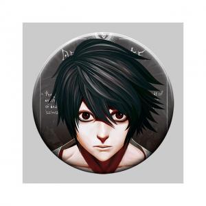 China Custom 3d Pins 58mm Lenticular Anime Button 3d Badge wholesale