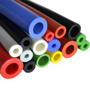 China Solid silicone rubber short tube/Flexible rubber material heat shrinkable silicon tube wholesale