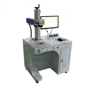 China 20W Plastic Buckles Fiber Laser Marking Machine with 110*110mm Working Area wholesale