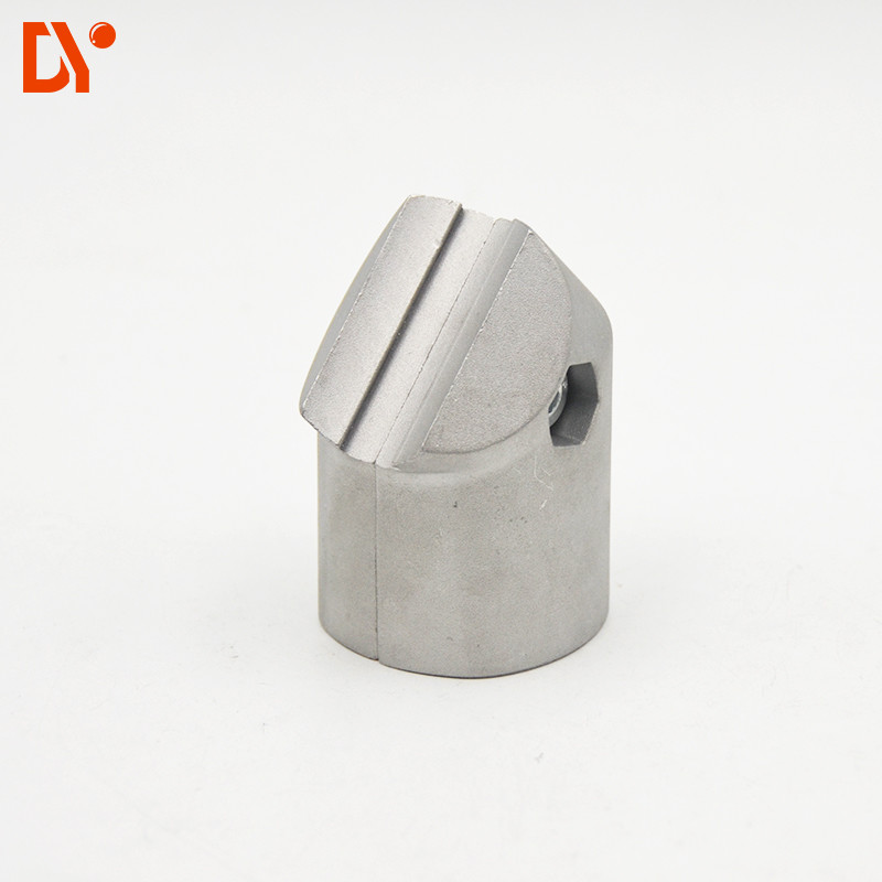 China OD 43mm Aluminium Alloy Pipe Connector 45 Degree External Joint DYJ43-A45 wholesale