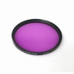 China FLD Filter/FL-D Fluorescent to Daylight Filter, Available in Various Sizes wholesale