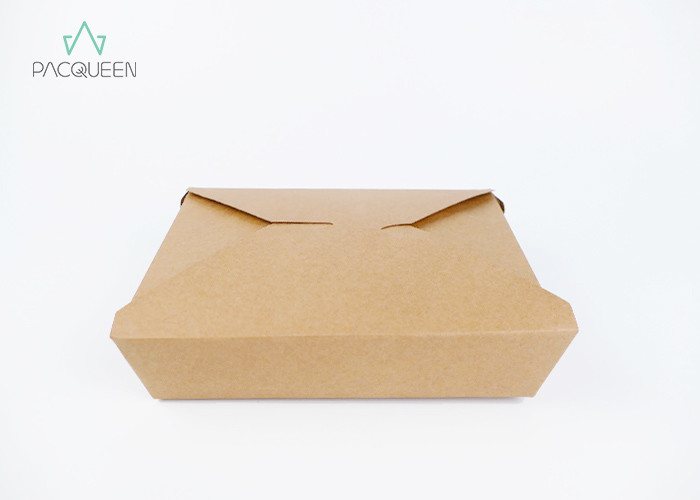 China Water Resistant Paper Takeaway Boxes Variety Size Storage Contents For Food Store wholesale