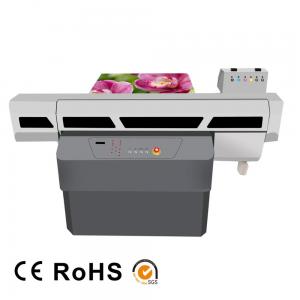 China Industrial Automatic UV Flatbed Printer With Two Japan D5 Print Heads wholesale