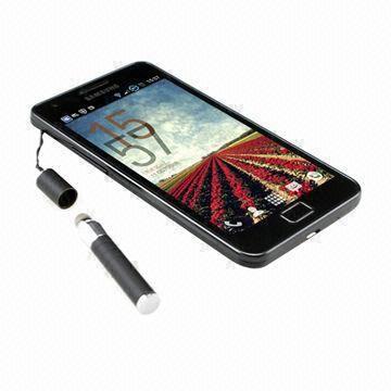 China Aluminum Mini Stylus Touch Pen for iPad/iPhone/Galaxy Note, Super Sensitive Conductive Fiber Cloth wholesale
