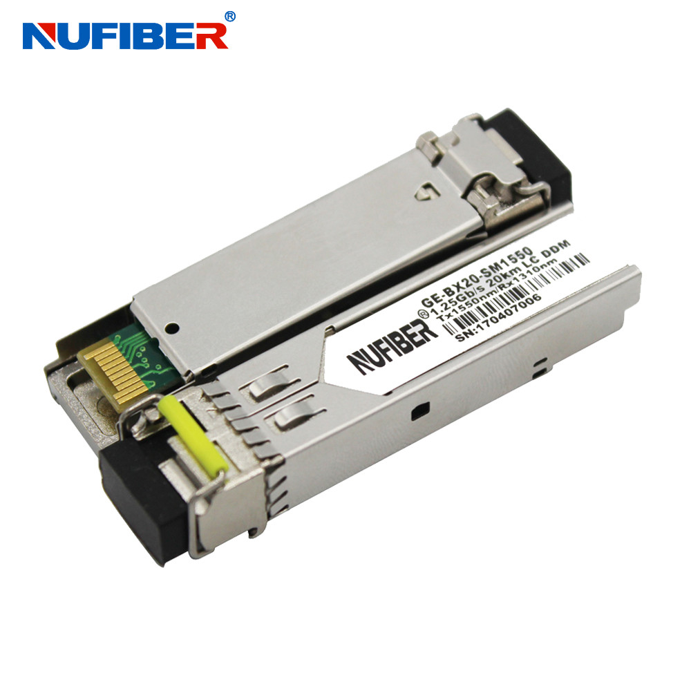 China 60km 1490nm 1550nm 1.25G SFP Transceiver Sfp Module Lc Connector wholesale