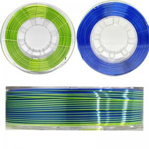 China 1.75mm Three Colors Silk Filament Dual Color For 3d Printing wholesale