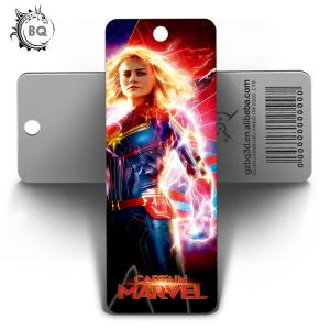 China Custom Lenticular Promotional 3d Holographic Bookmarks 0.6mm PET+157g Coated Paper wholesale
