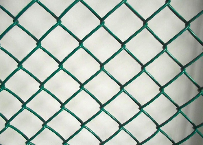China 10 Gauge Chain Link Mesh Fencing 2 inch 1.8m Height PVC Coated wholesale
