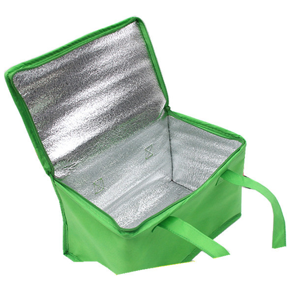 China Non-woven Material and Food Use commercial cooler bag. size:25cm*20cm*20cm wholesale