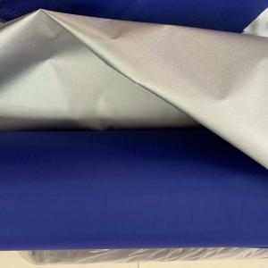 China 60'' Packaging Raw Material , 280G Silver Coating Nylon Polyester Fabric wholesale