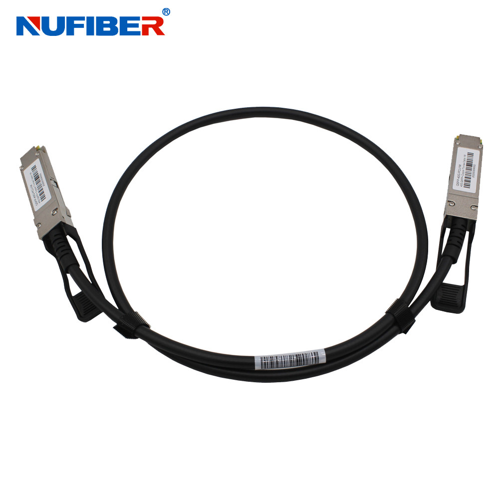 China QSFP+ 40G DAC 1m 3ft Passive Direct Attach Copper Cable Connects Network Equipment wholesale