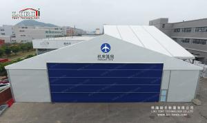 China 6m Height  Alucminum Hangar Aircraft Tent With Sandwich Hard Walls Roller Shutter wholesale