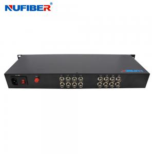 China 16CH HD 1080P Fiber Optical Video Converter Single fiber Single mode 1310/1550nm FC for CCTV wholesale