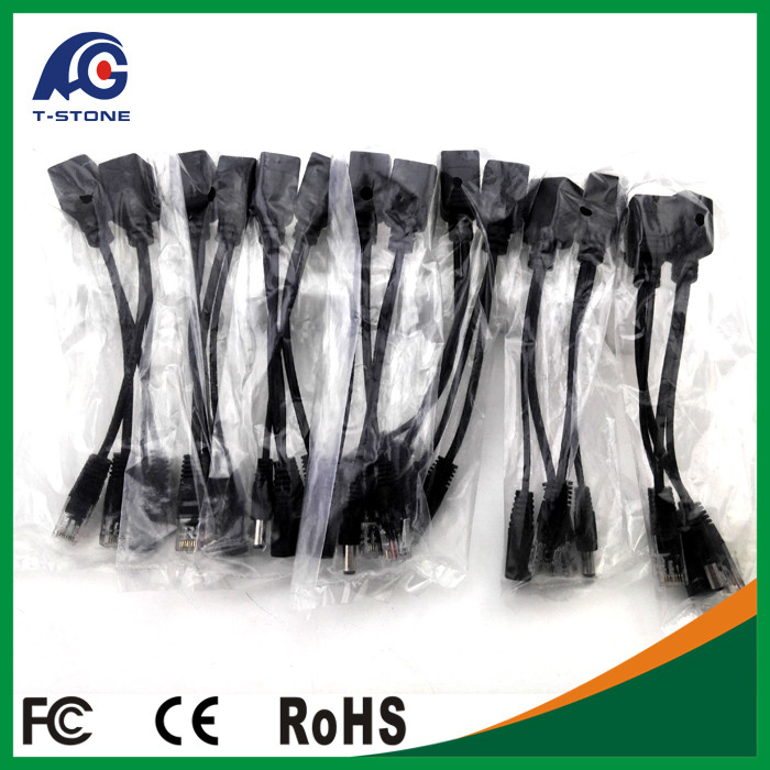 China PoE Adapter Kit/POE splitter cable /POE injector cable for POE IP camera wholesale