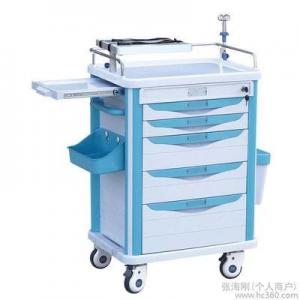 China Hospital Stainless Steel Luxury Anesthesia Trolley Emergency Trolley/ First aid, anesthesia, daily care wholesale