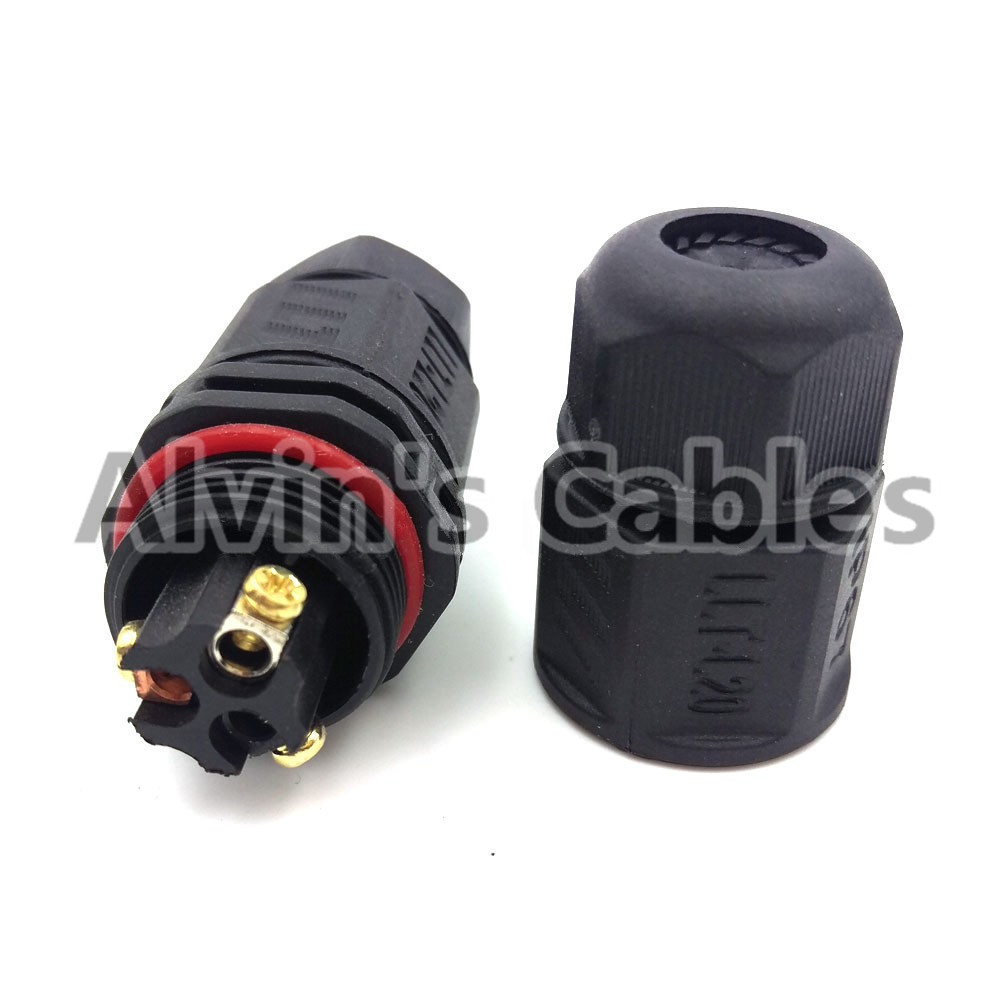 China LLT-L20 IP67 3 Pin Waterproof Cable Connector Video Cable Connectors Premium Quality wholesale