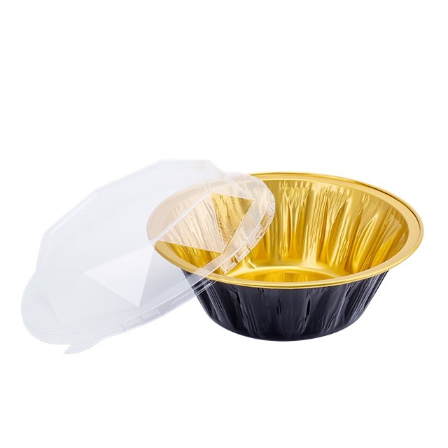 China 550ML/18oz ABL PACK Food Packing Box Disposable Aluminium Foil Food Containers Packaging Bowl wholesale