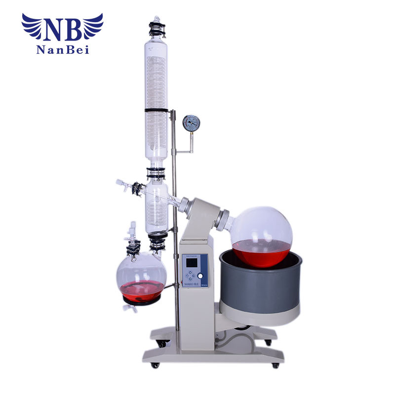 China NANBEI Lab Rotary Evaporator 10L Stainless Steel Holder Material wholesale