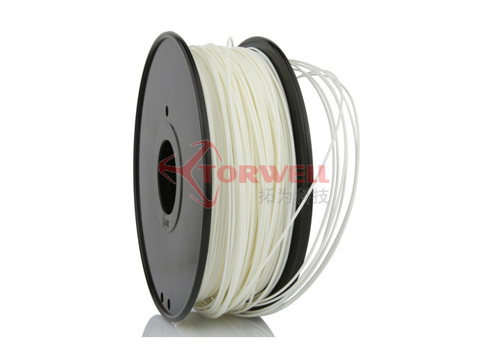 Buy cheap 3mm White Nylon 3D Print Filament High Tenacity For Reprap Leapfrog 3D Printer from wholesalers