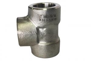 China Equal Tee F51 S32750 6000LB Socket Pipe Fitting wholesale