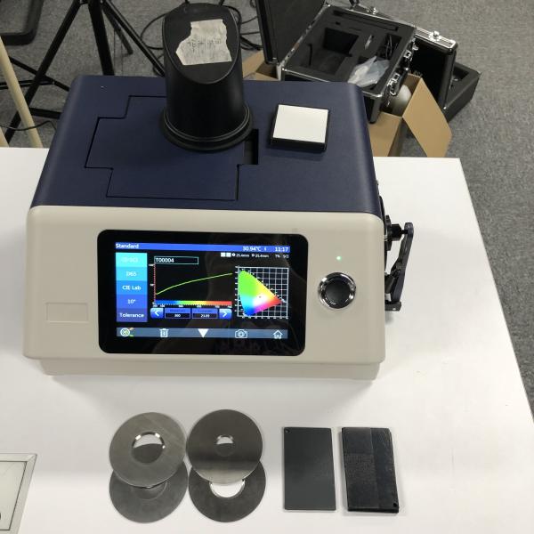 High accuracy benchtop spectrophotometer D/0 for glass film transmission reflectance and haze color difference YS6060