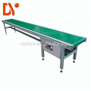 China Double Face Belt Conveyor Belt System DY90 Green Rubber Plastic With Aluminum Alloy wholesale