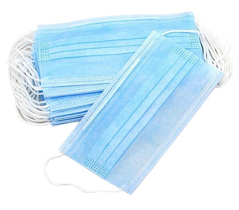 China Three Layers Surgical Disposable Mask Blue Color General Medical Supplies wholesale