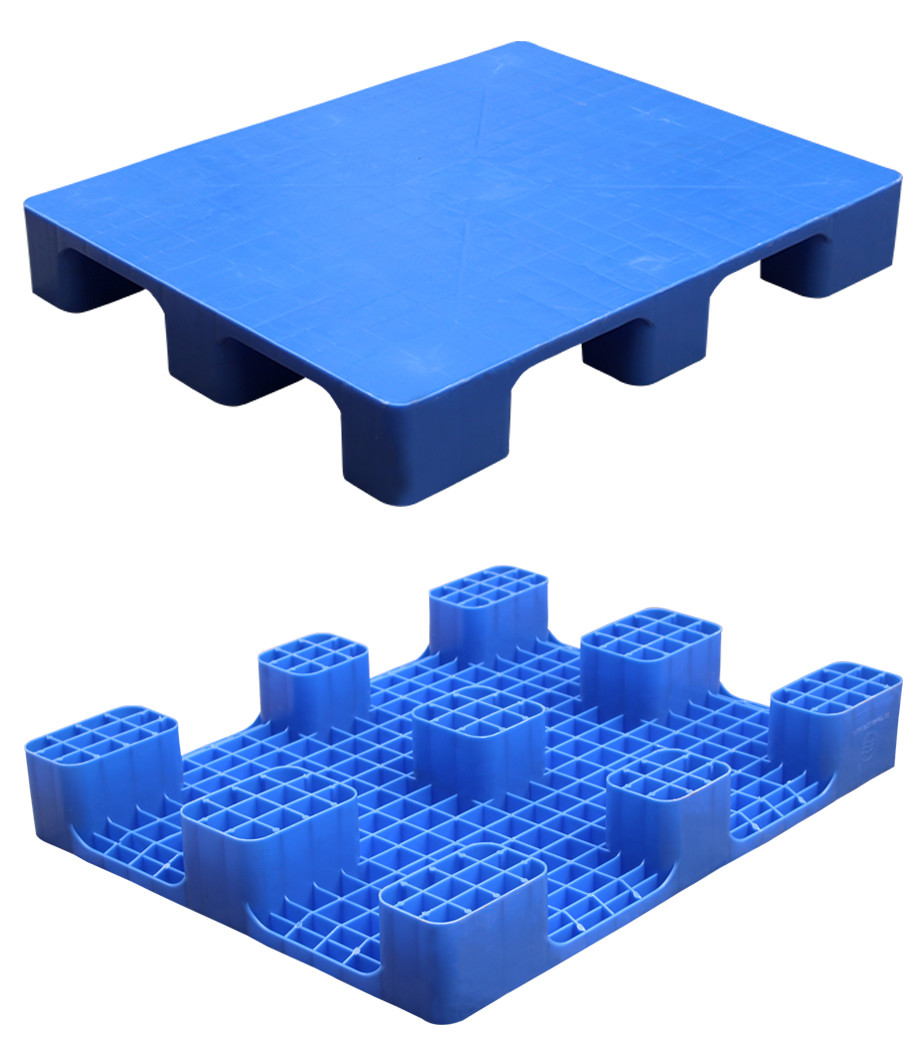 Buy cheap HDPE Double Faced Heavy Duty Plastic Pallets 4 Way Entry 2000kg Static Load from wholesalers