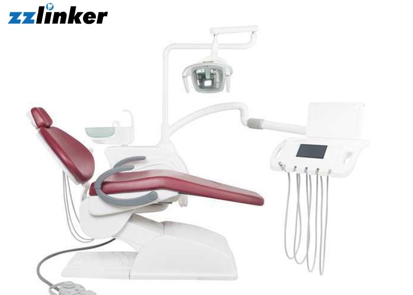 China Orthodontic Dental Chair Unit 9 Memory Position Implant Lamp Compensate Touch Screen Supply wholesale