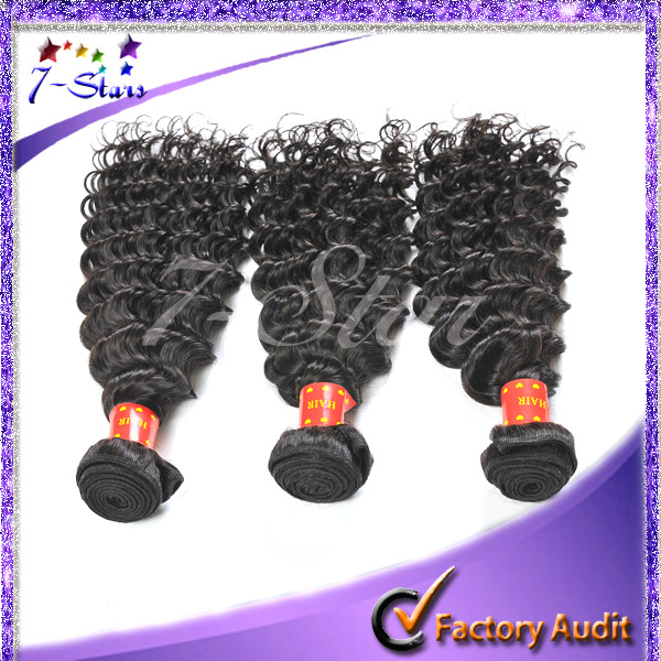 China High quality remy virgin brazilian hair deep wave human hair extension wholesale