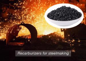 China Low Sulfur Graphite Recarburizer / Calcined Anthracite Coal For Steel Making wholesale