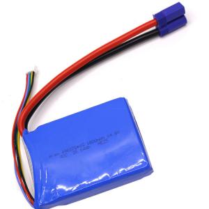 China 40C High Power 14.8V 1800mAh Lithium Polymer Battery Pack wholesale