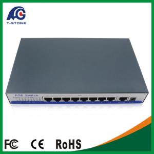 China 8 Port PoE Switch +1 Gigabit Port wholesale
