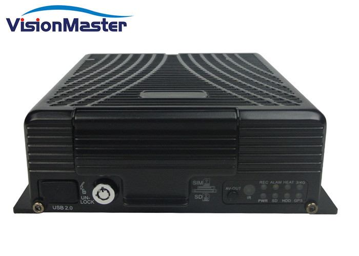 China 2TB HDD 3G / 4G Mobile DVR 8 Levels For School Bus CCTV System GPS Tracking wholesale