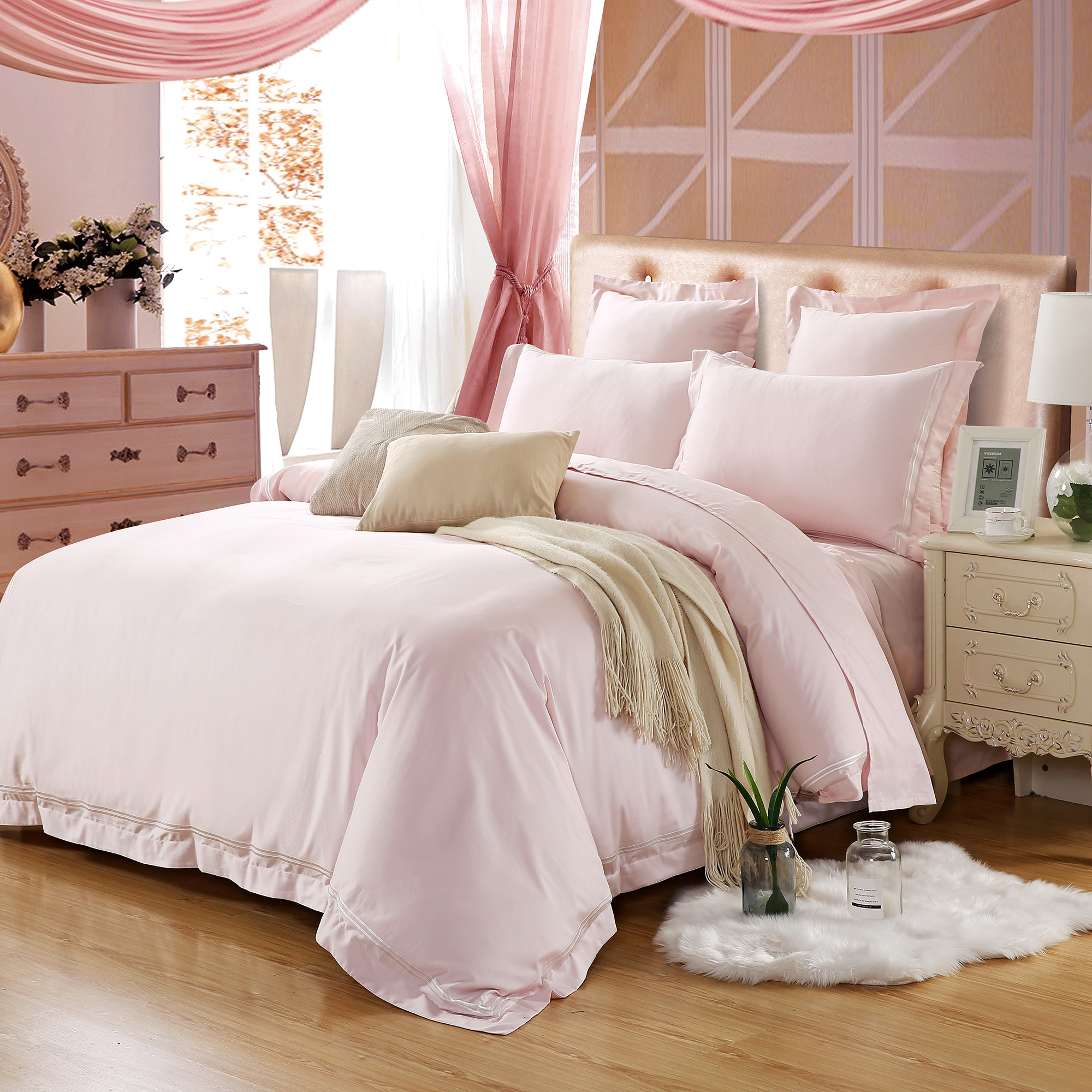 China High Density Home Textile Products 100 Cotton Bedding Sets SGS Approval wholesale