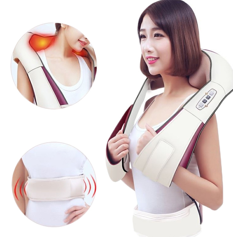 China Convenient Shiatsu Neck Massager , Home Using Neck Shoulder Massage Machine wholesale