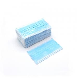 China Anti Pollution 3 Ply Non Woven Face Mask With Soft Good Air Permeability wholesale