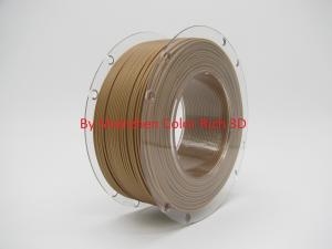 China Gold Color 1.75mm 3mm PLA ABS 3D Printing Filament for 3D Printer and Print Pen wholesale