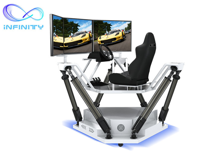 China Customized  Entertainment Three Screen Racing Car Simulator wholesale
