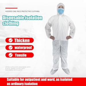 China Non Irritating Disposable Medical Gown Excellent Tensile With CE / FDA Certification wholesale