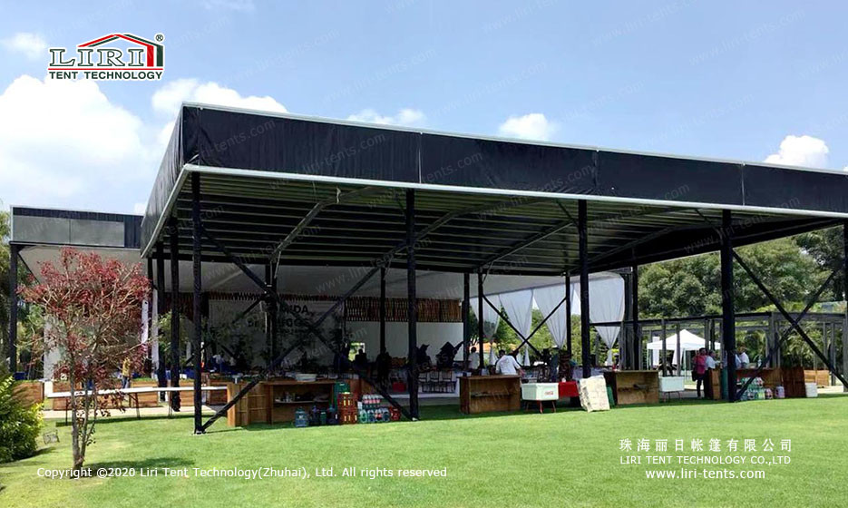 China Good Quality Thermo Roof Cube Structure Car Show Tent from Liri Tent wholesale