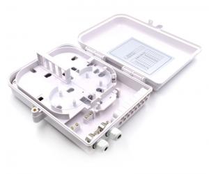 China 200mm X 215mm X 54mm Fiber Optic Termination Box For FTTx All Networks 2 Inlet Ports wholesale