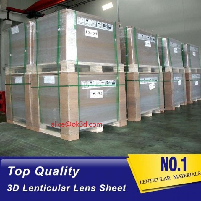 China HOT SALE  cheap 3D Lenticular material factory 25 lpi 4.1mm thickness lenticular for uv flatbed printer and inkjet print wholesale