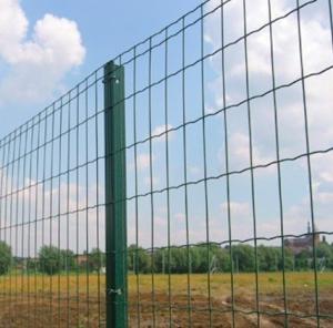 China European PVC Coated Welded Wire Mesh Security Fencing Curved 50 X 100mm wholesale