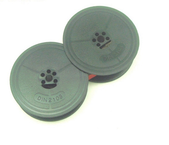 China Compatible TYPEWRITER SPOOL 1001FN GROUP 1 BLACK RED GR1 din 2103 DIN2103 Ink Ribbon OLYMPIA wholesale